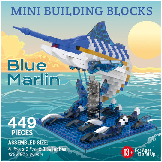 Blue Marlin Mini Block Set