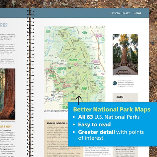 Rand McNally Road Atlas &amp; National Park Guide