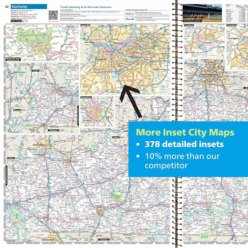 Rand McNally Road Atlas &amp; National Park Guide