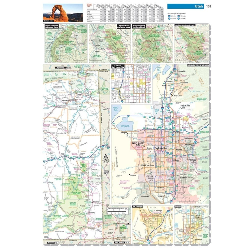 Rand McNally Road Atlas &amp; National Park Guide