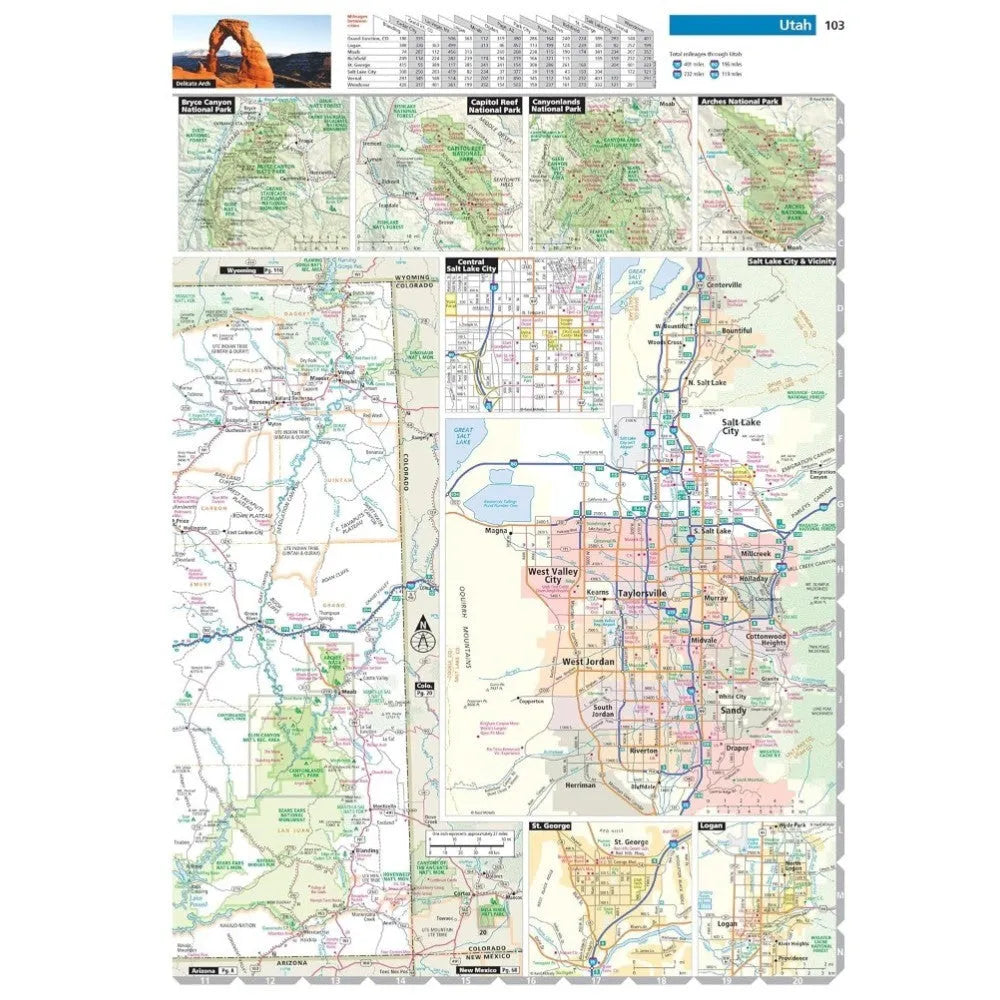 Rand McNally Road Atlas &amp; National Park Guide
