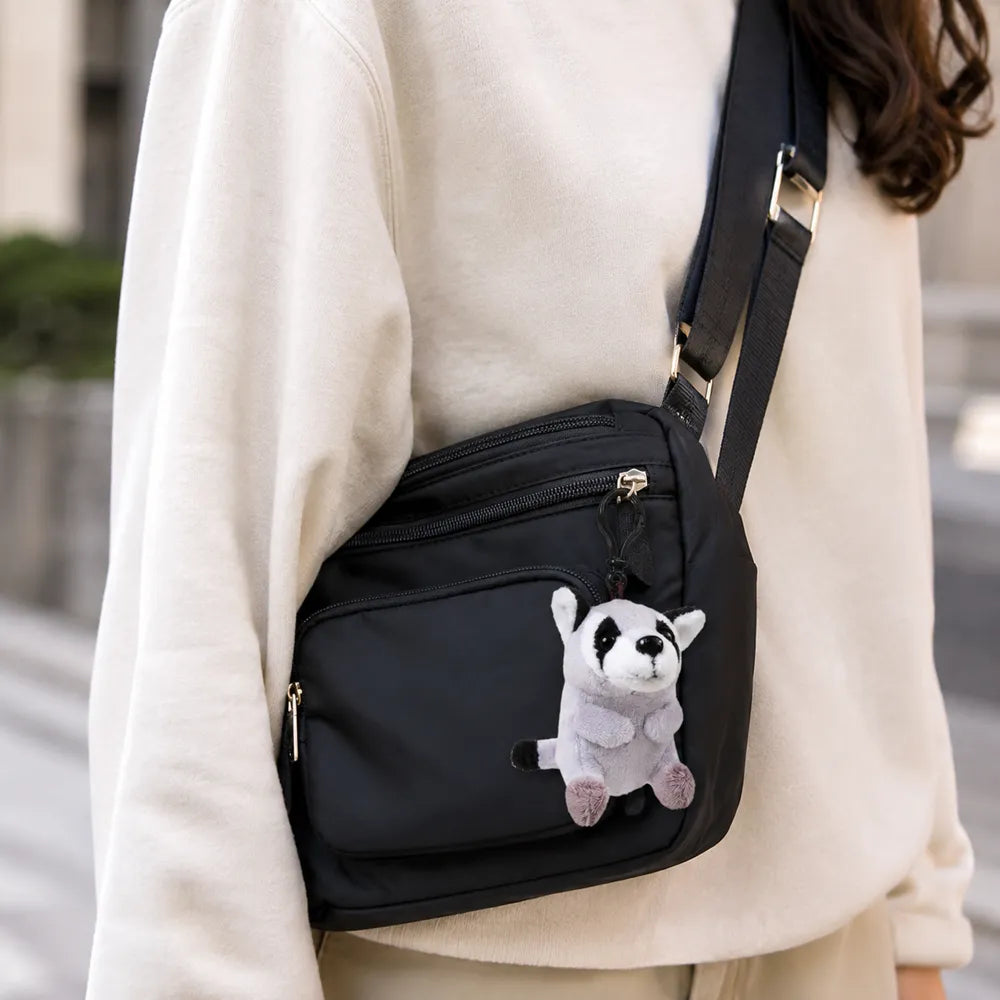 Raccoon Mini Plush Clip-On
