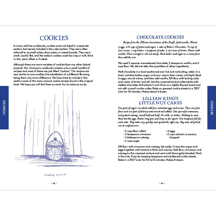 Army Wife's Cookbook - 3rd Edition Interior Pages with Recipes