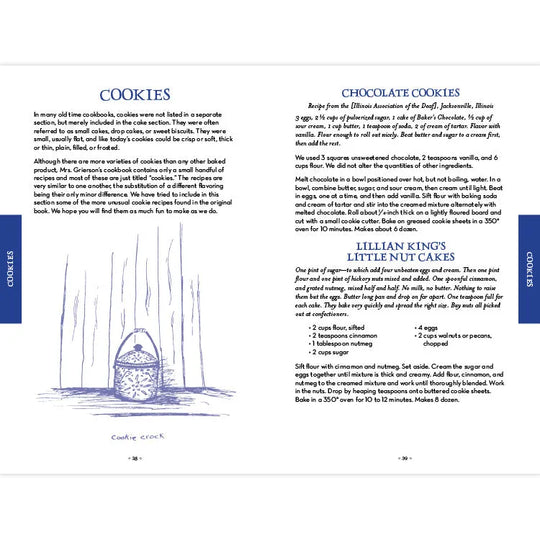 Army Wife's Cookbook - 3rd Edition Interior Pages with Recipes