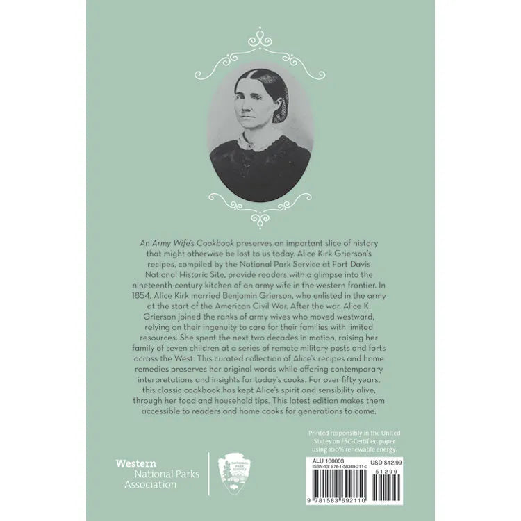 Army Wife's Cookbook - 3rd Edition Back Cover