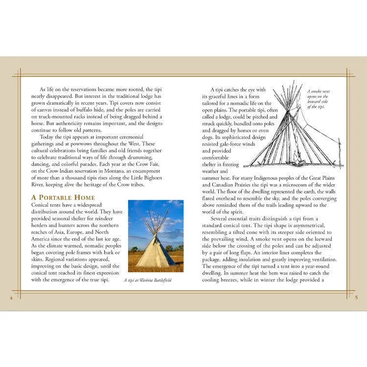 Tipi: Portable Home of the Plains Interior Pages 1