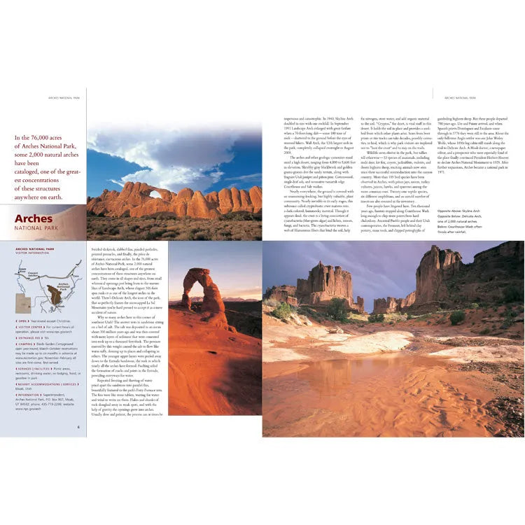 Guide to the National Parks of the Southwest Interior Pages