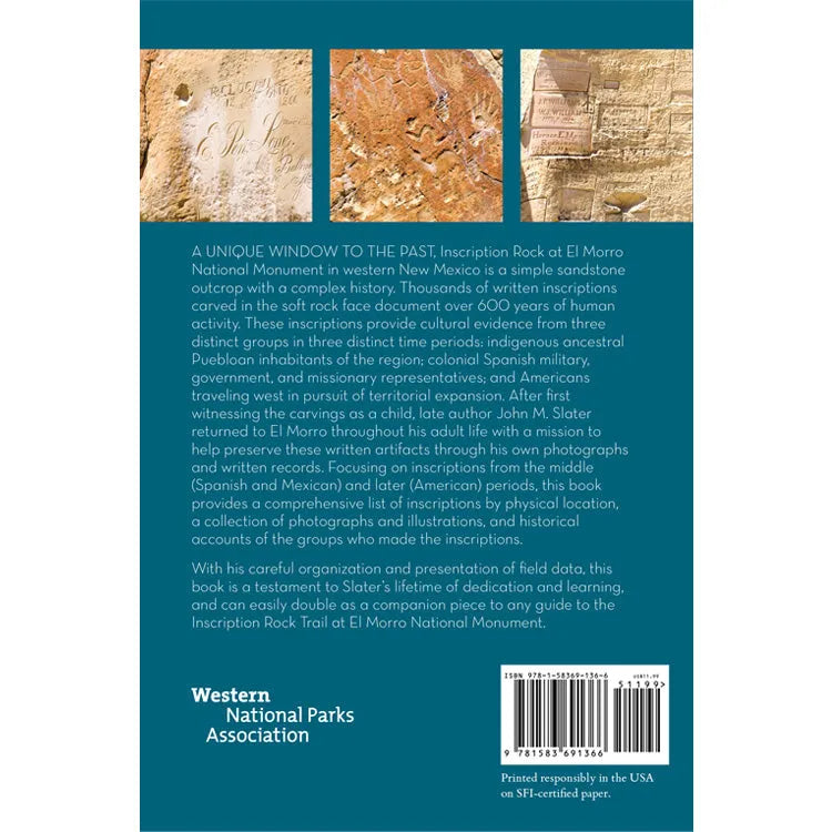 El Morro Inscription Rock Back Cover