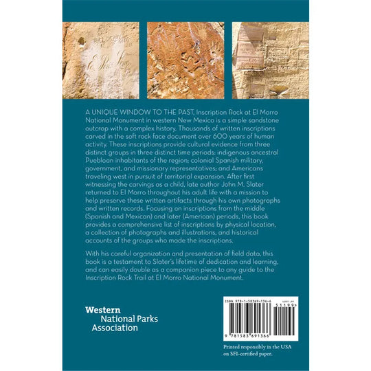 El Morro Inscription Rock Back Cover