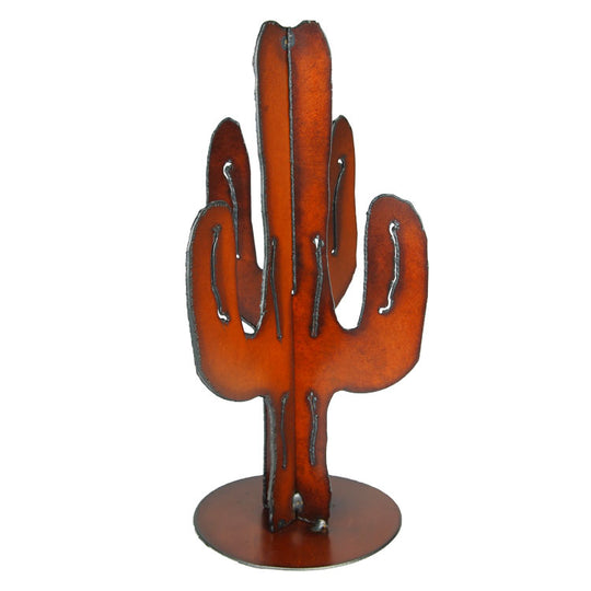 Metal Saguaro Yard Art