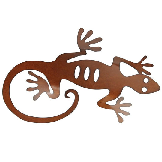 Metal Gecko Wall Art