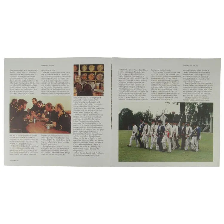 Fort Scott National Historic Site Book Interior Pages