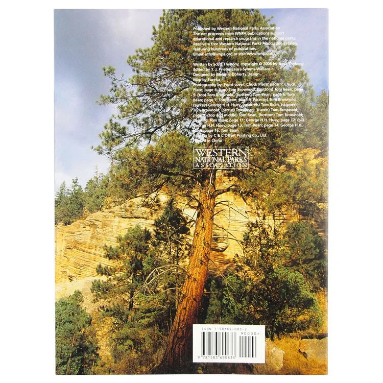 Walnut Canyon National Monument Book Back Cover