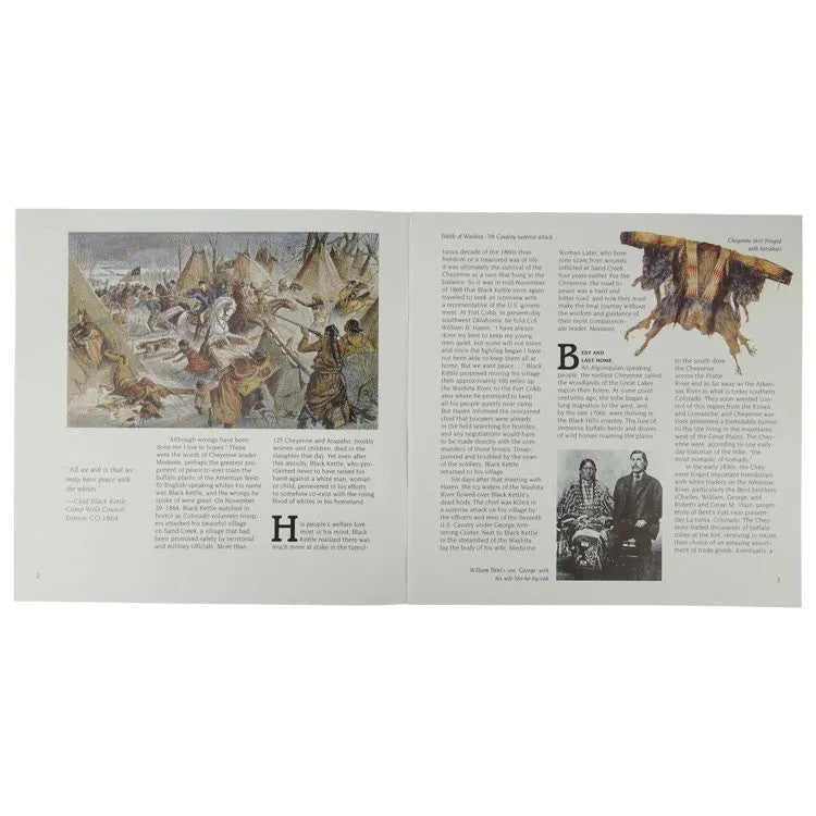 Washita Battlefield National Historic Site Book Interior Pages