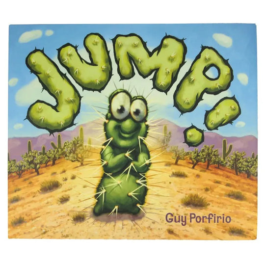 Front cover of the children's book Jump! by Guy Porfirio