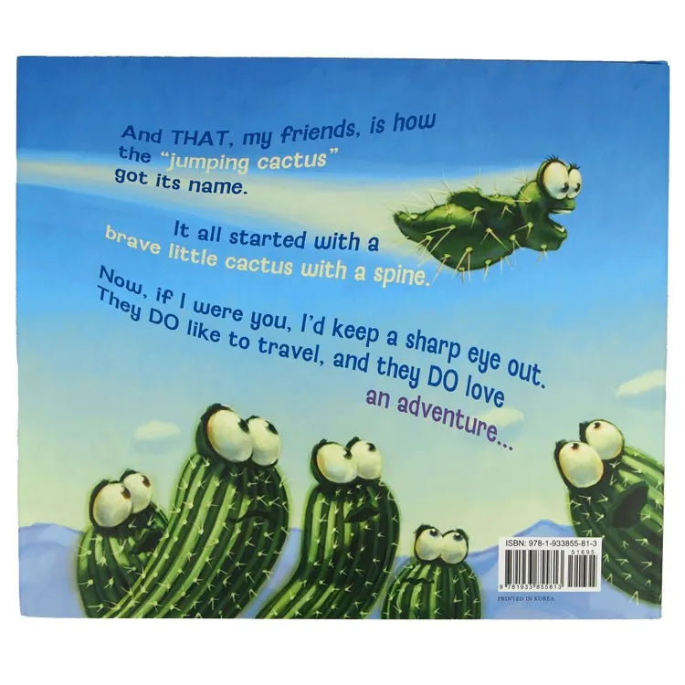 Back cover of the children's book Jump! by Guy Porfirio