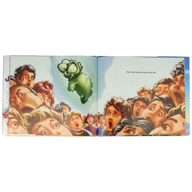 Interior pages from the children's book Jump! by Guy Porfirio