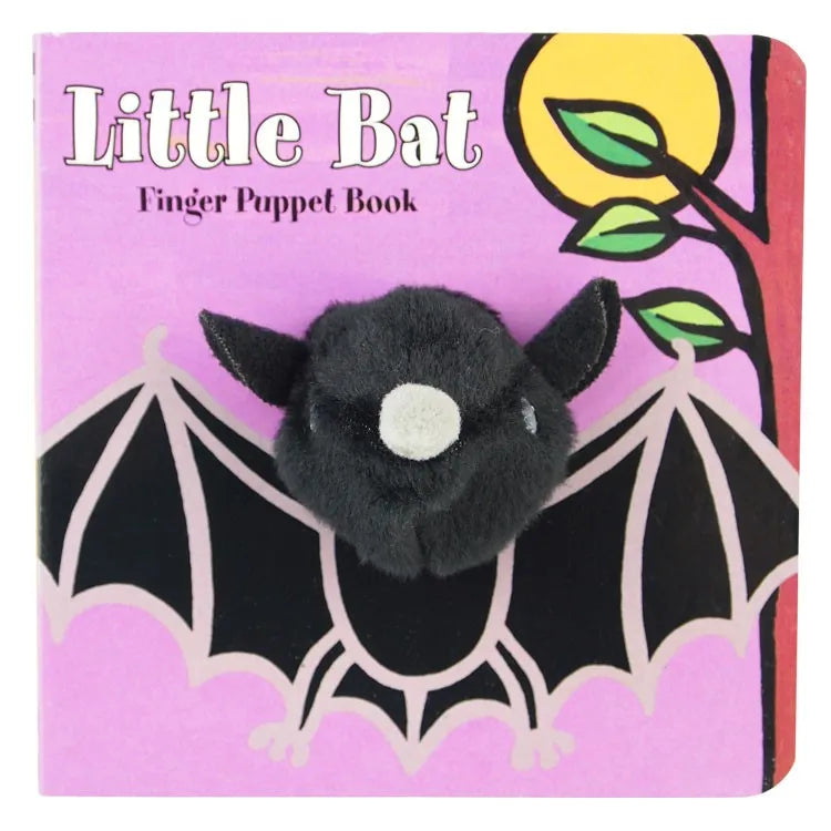 Little Bat Finger Puppet Book front cover