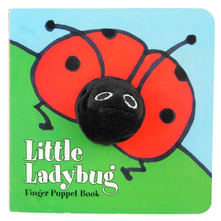 Little Ladybug Finger Puppet Book front cover