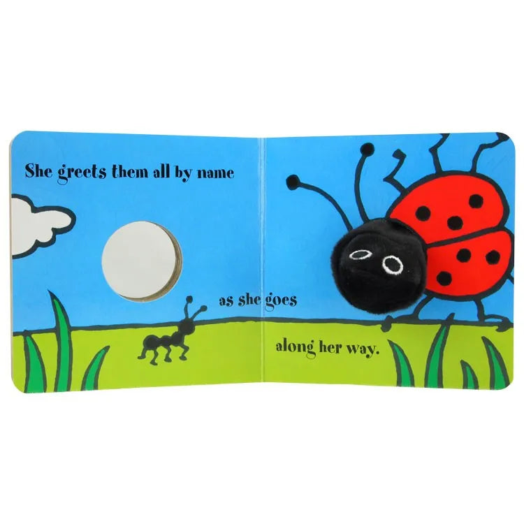 Little Ladybug Finger Puppet Book interior pages