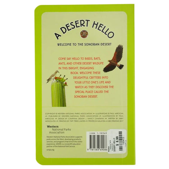 A Desert Hello Back Cover
