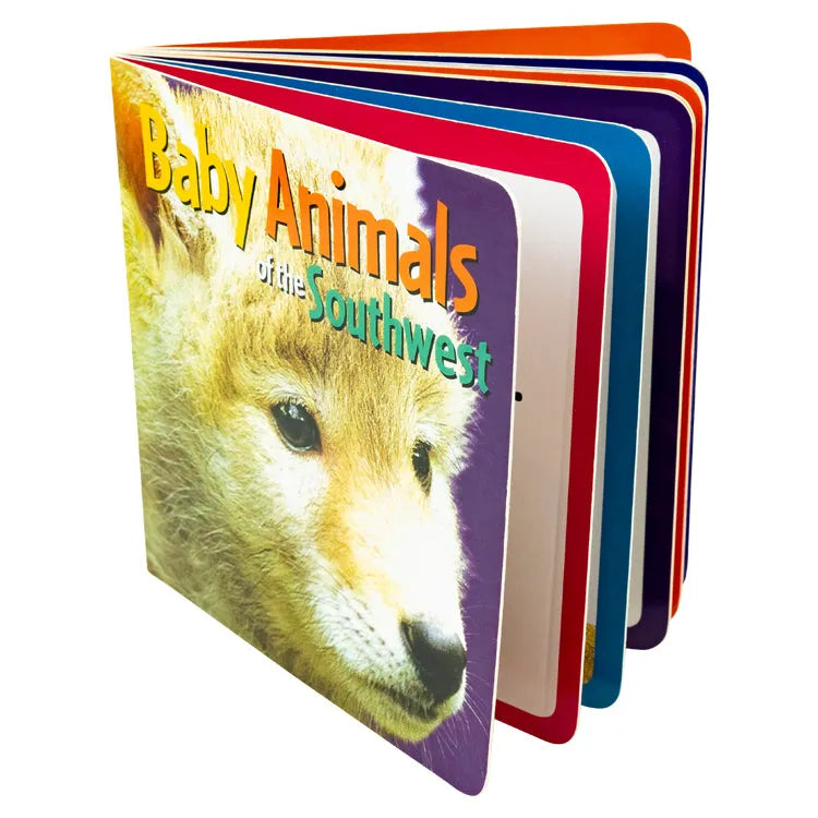 Baby Animals of the Southwest fanned pages