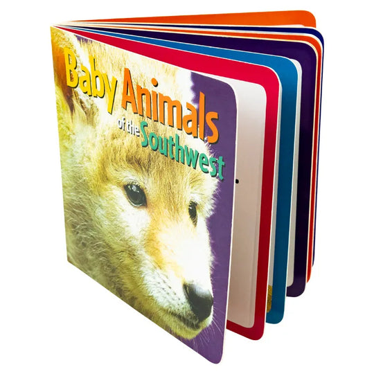 Baby Animals of the Southwest fanned pages