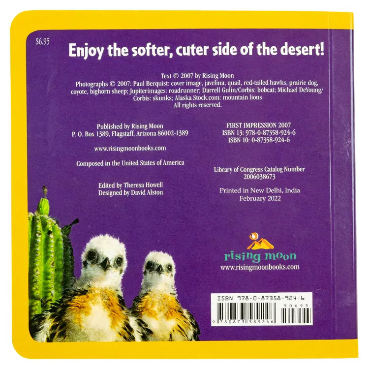 Baby Animals of the Southwest back cover