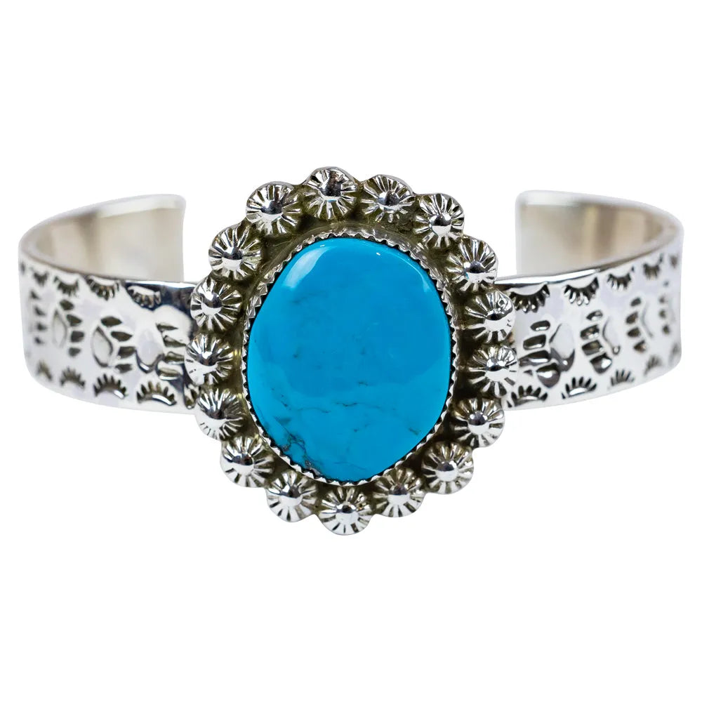 Sleeping Beauty Turquoise Bracelet by John Aguilar
