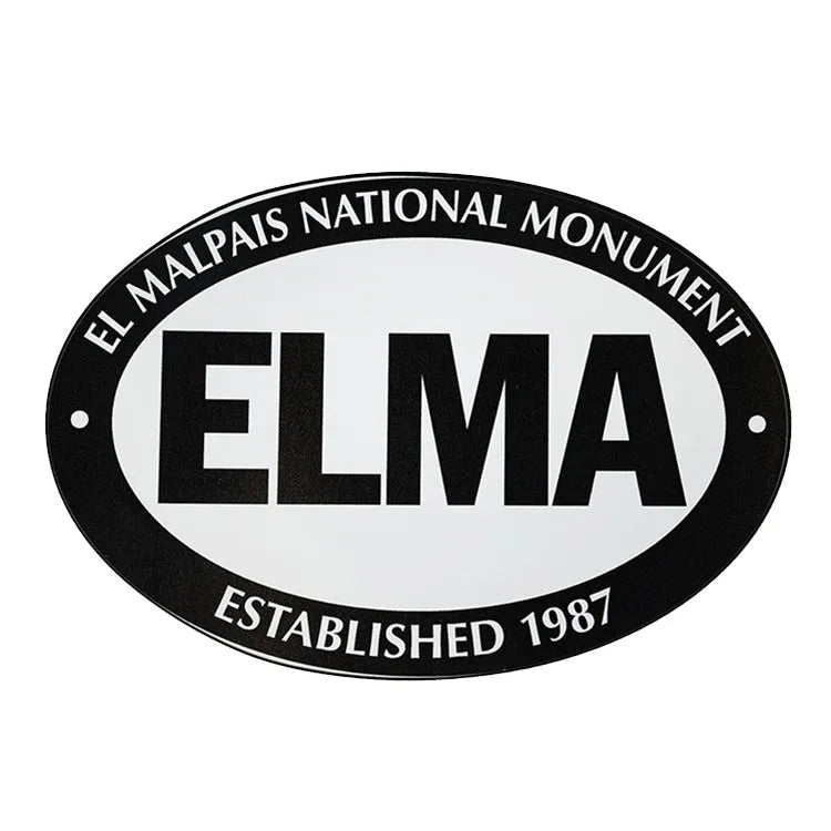 El Malpais National Monument Sticker - Mini Oval