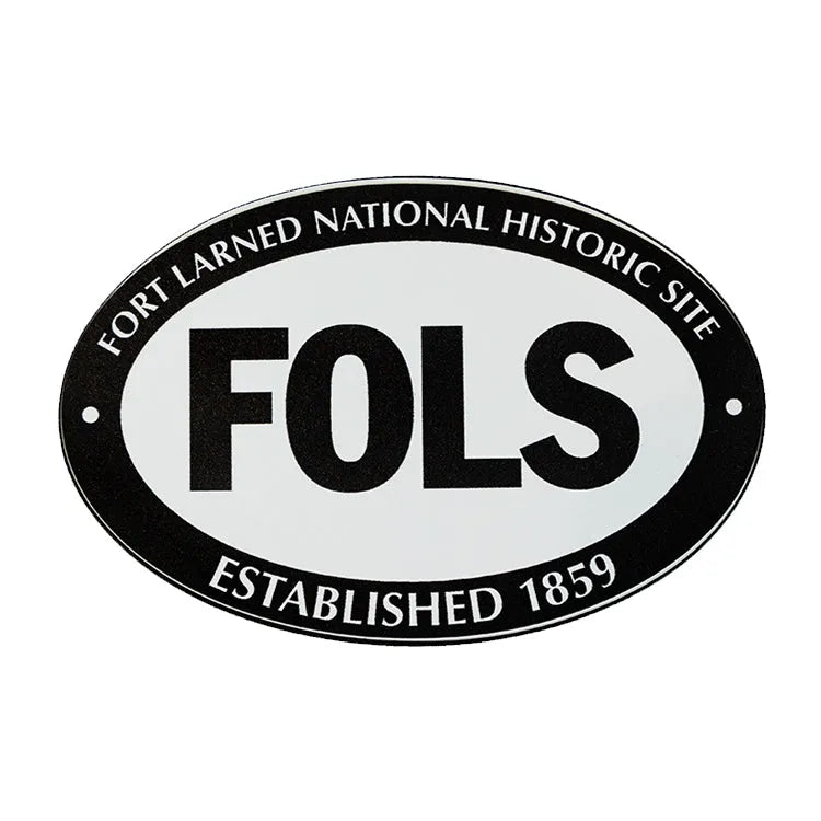Fort Larned National Hist. Site Sticker - Mini Oval
