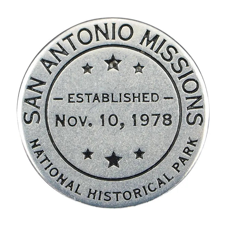 San Antonio Missions National Historical Park Token Back