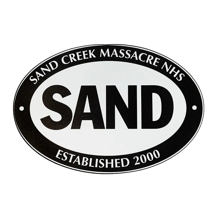 Sand Creek Massacre National Hist. Site Sticker - Mini Oval