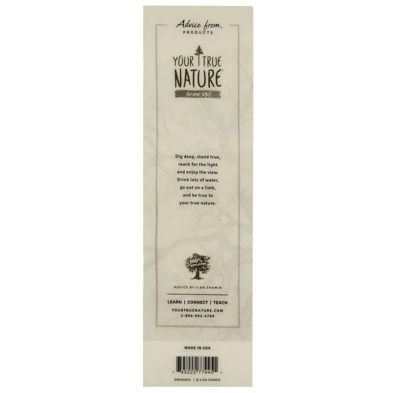 Advice from a Coyote Bookmark Back