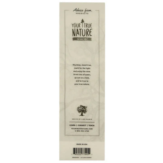 Advice from a Coyote Bookmark Back