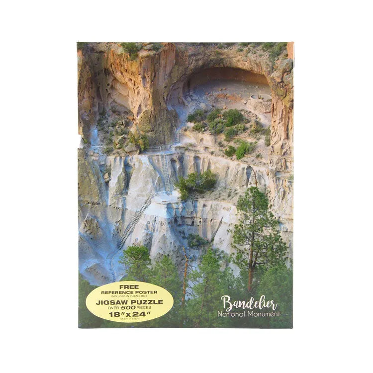 Bandelier National Monument Alcove House Puzzle box front