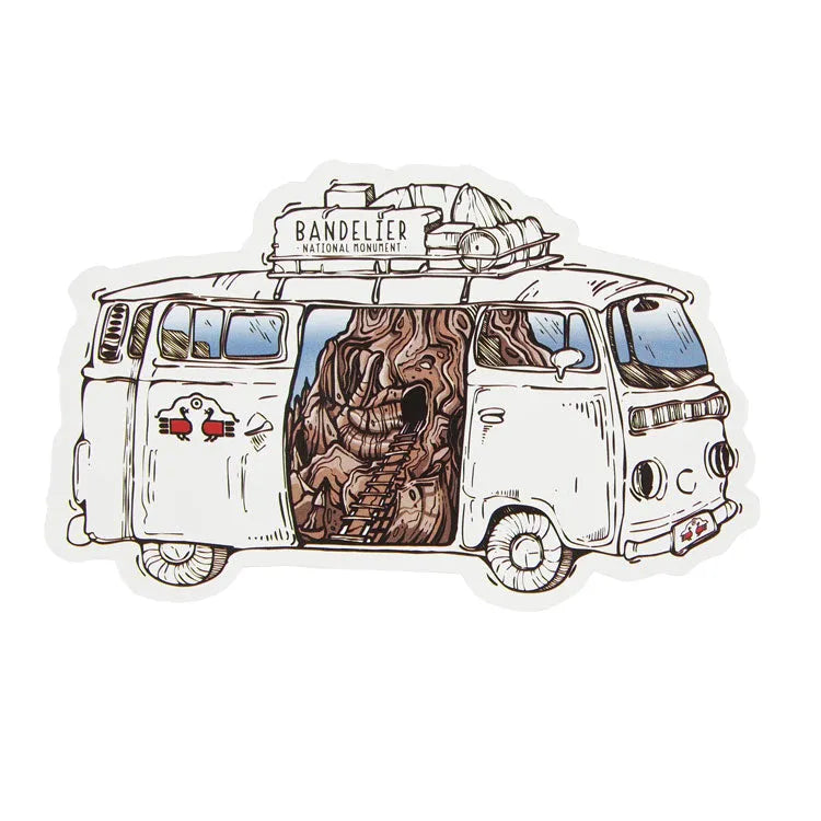 Bandelier National Monument Sticker - Van Tour
