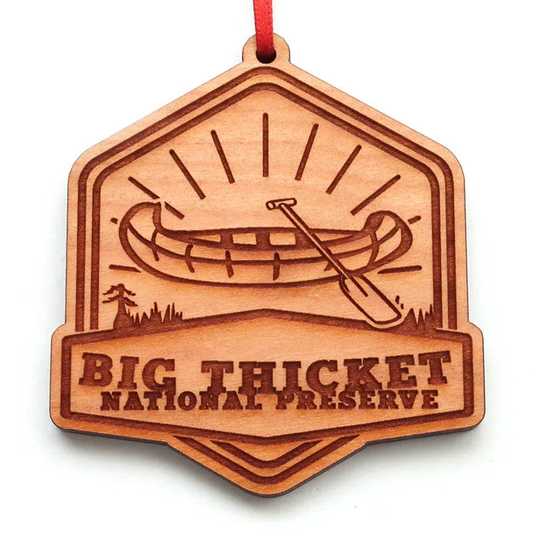 Big Thicket National Preserve Wood Ornament