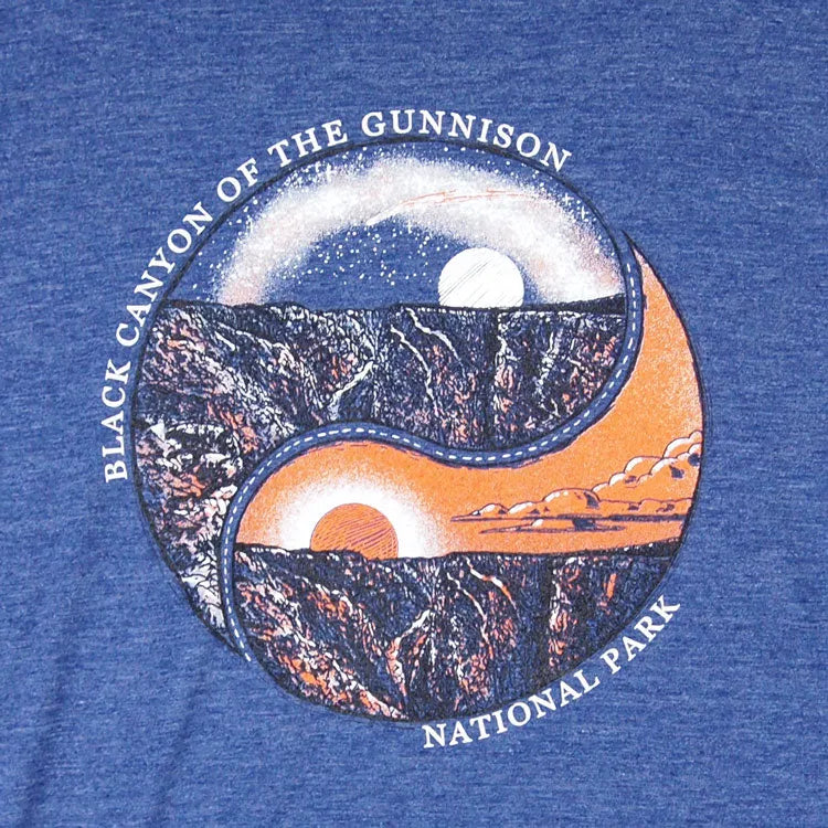 Black Canyon of the Gunnison National Park REPREVE® T-Shirt - Day/Night