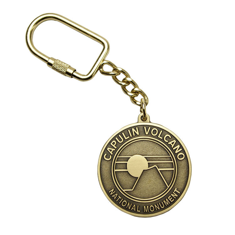 Capulin Volcano National Monument Keychain - Get Cratered