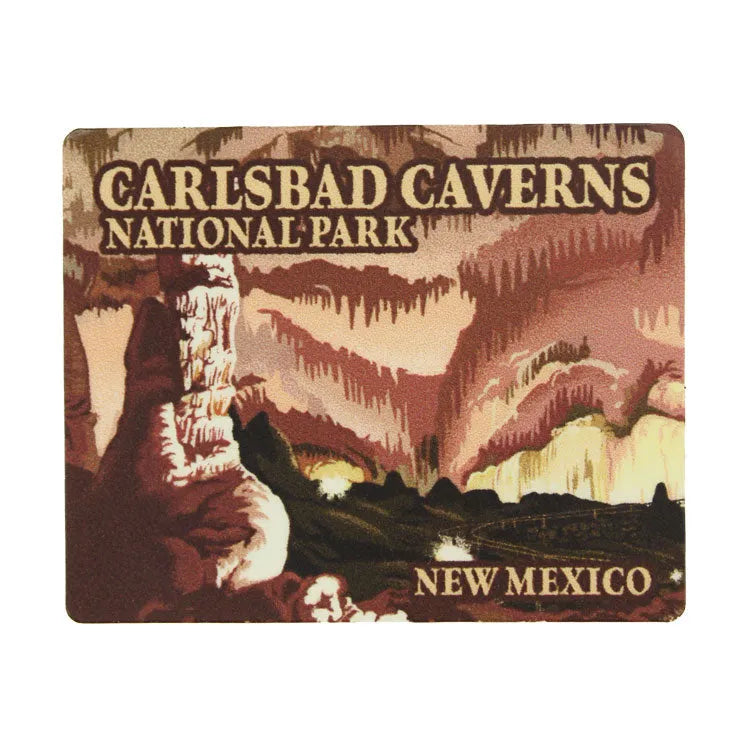 Carlsbad Caverns National Park Sticker - Trails