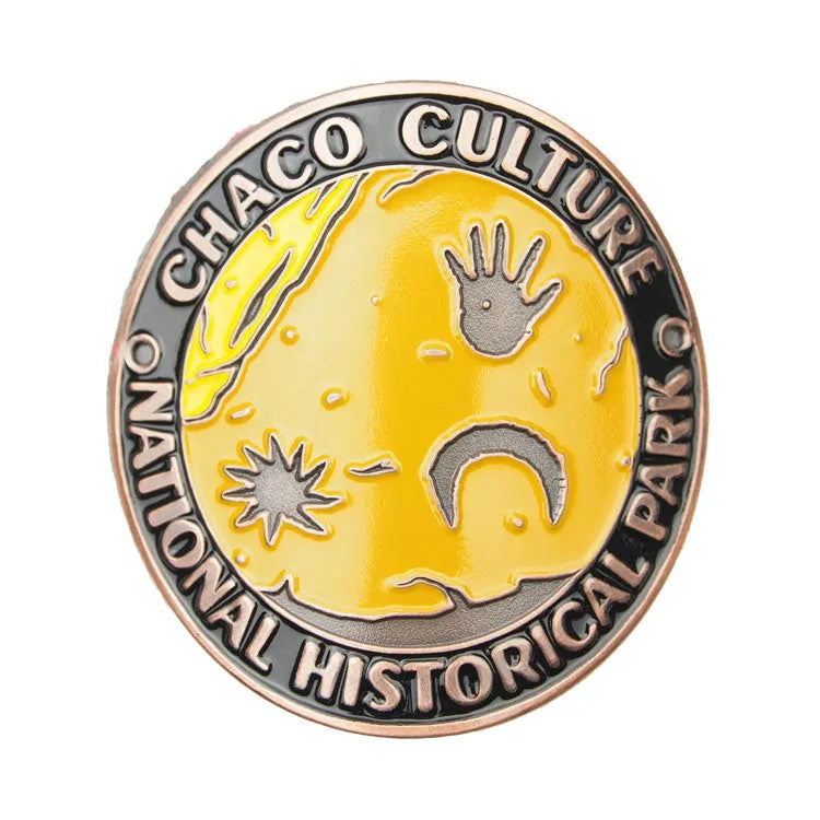 Chaco Culture National Historical Park Hiking Stick Medallion - Supernova