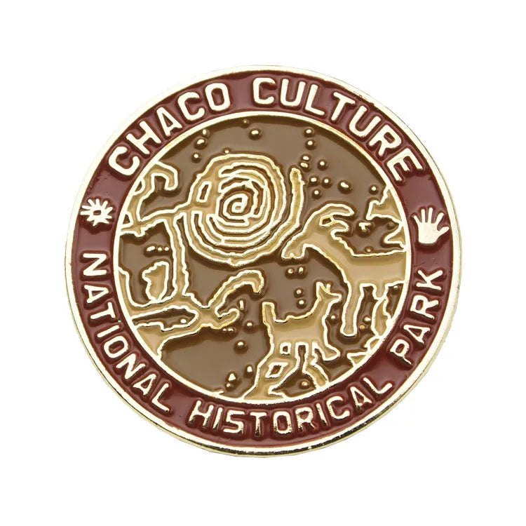 Chaco Culture National Hist. Park Pin - Petroglyph