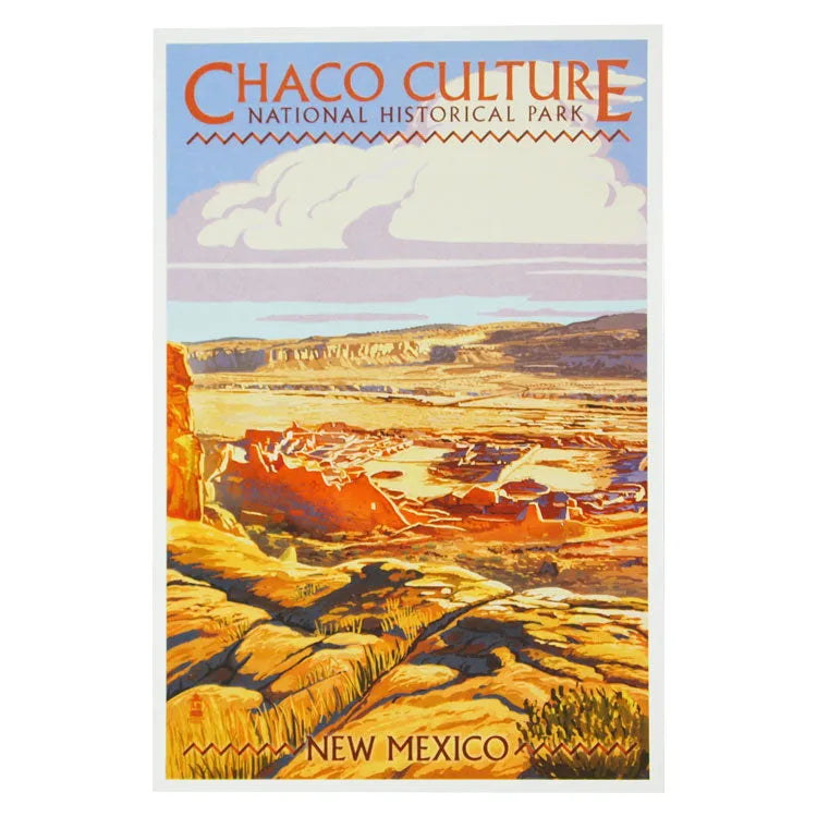Chaco Culture National Hist. Park Postcard - Illustration