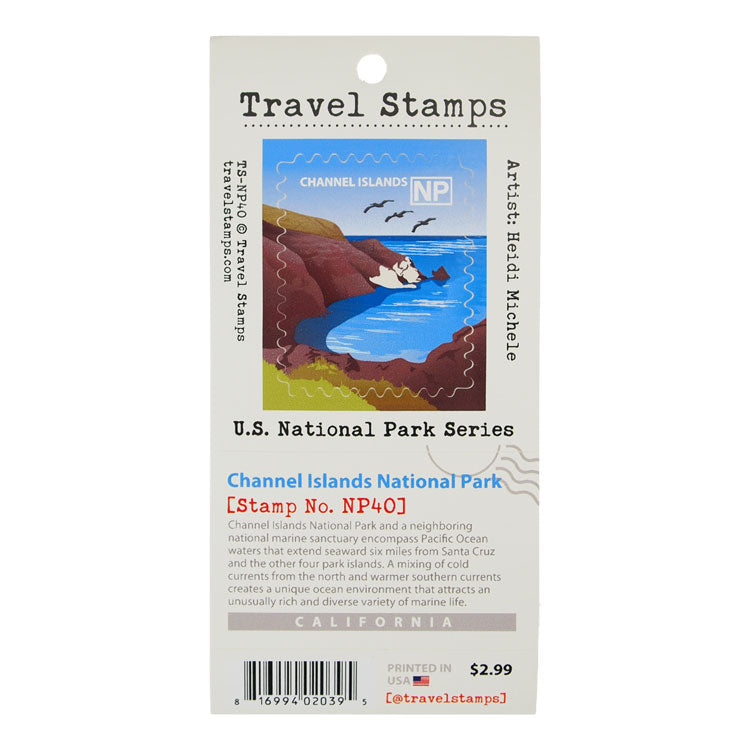 Channel Islands National Park Travel Stamp