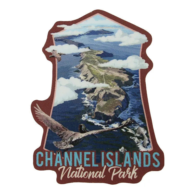 Channel lslands National Park Sticker - Bird's Eye