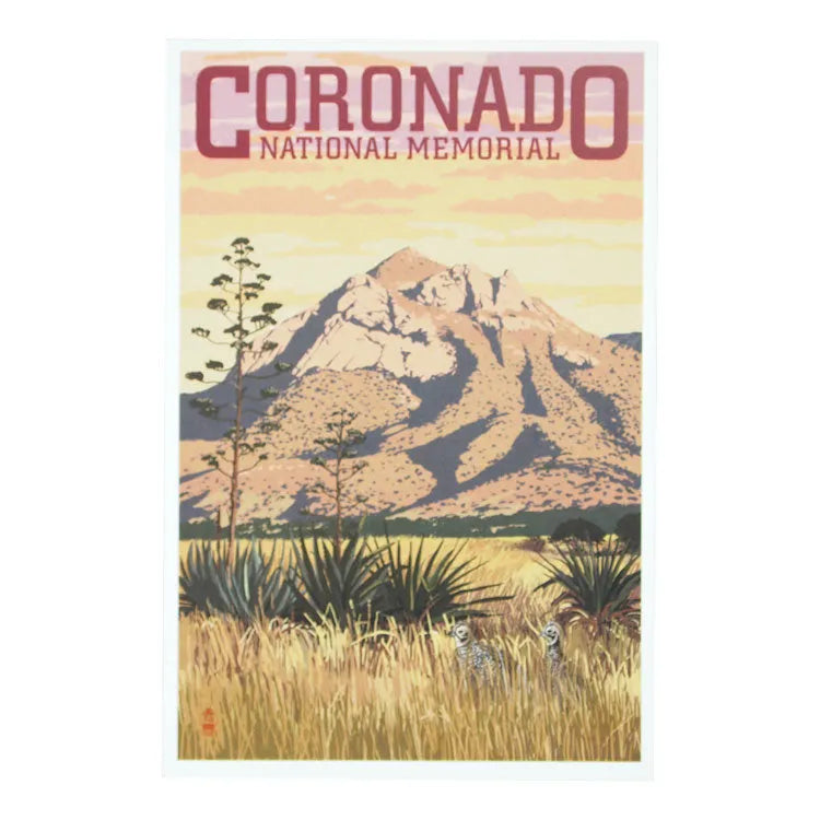 Coronado National Memorial Postcard - Illustration