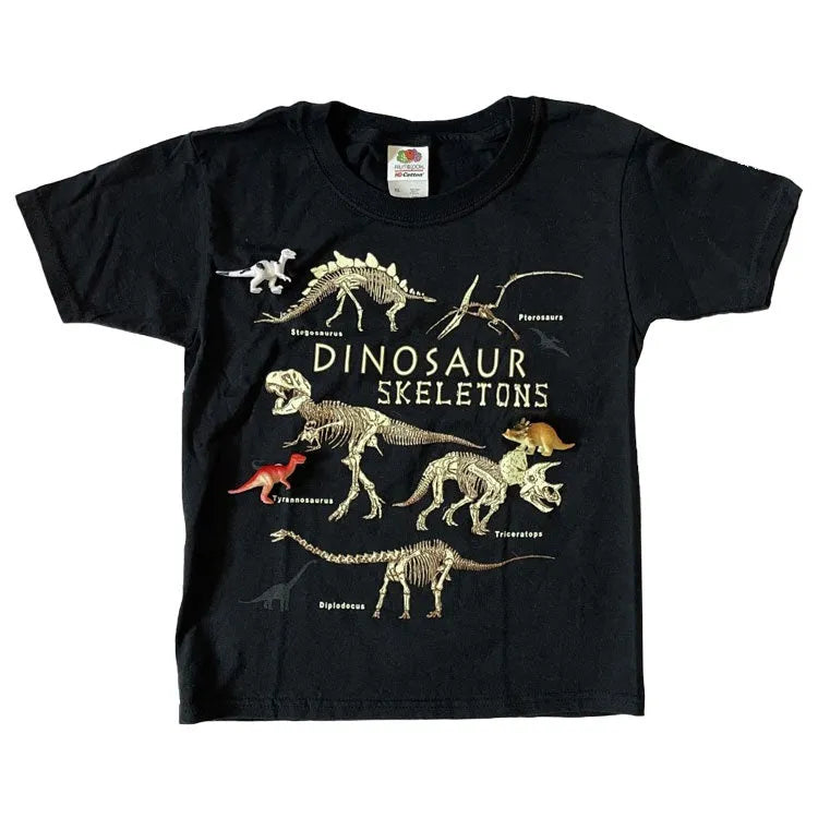 Dinosaur Skeletons Youth T-Shirt