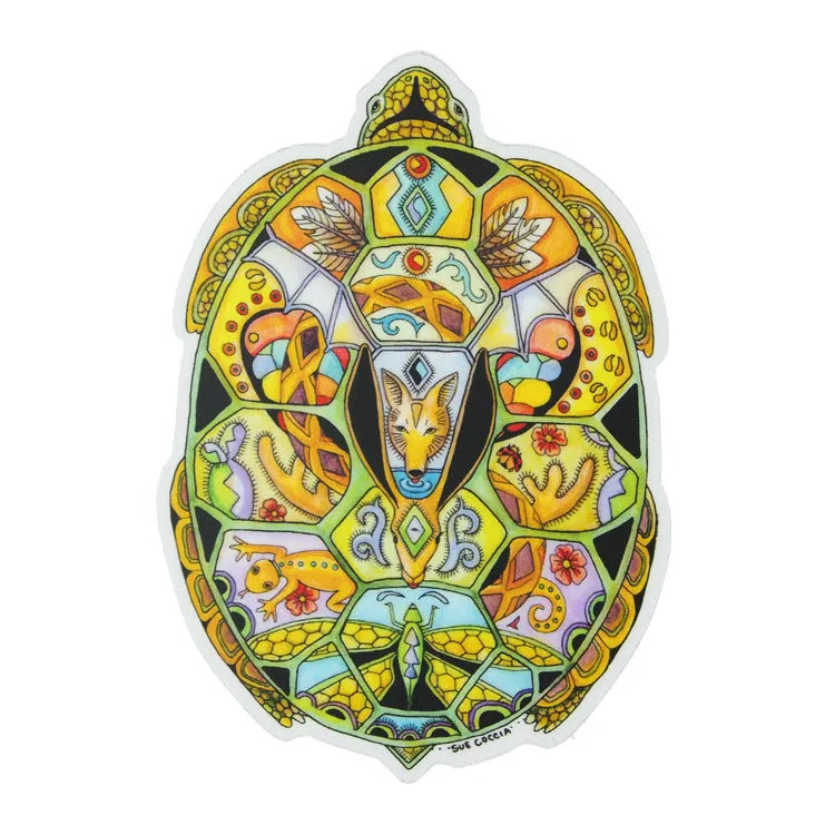 Earth Art Desert Tortoise Sticker