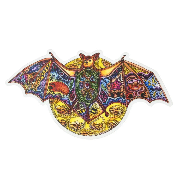 Earth Art Free-Tailed Bat Sticker